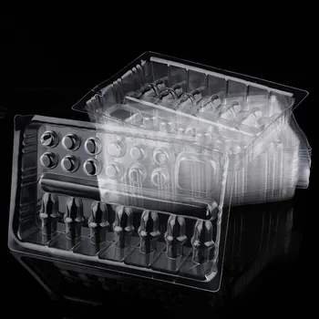

20Pcs Disposable Plastic Tattoo Cartridge Needle Holder Stand Tray Tattoo Ink Holder For Tattoo Machine Supply