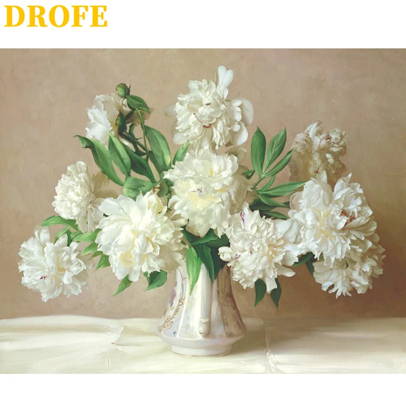 Картина по номерам DROFE ручная краска с номерами для домашнего декора | Дом и сад