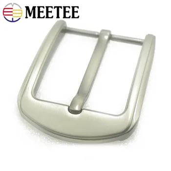 

2/5/10pcs Men Solid Metal Belt Buckles for Belts 37-38mm Rectangle Pin Buckle Waistband Head DIY Hardware Leather Craft YK193