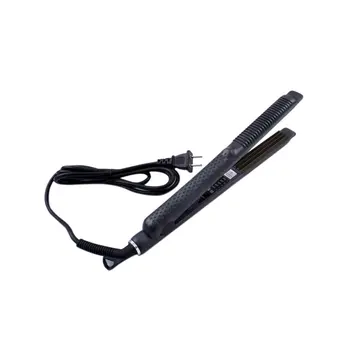

Professional Temperature Control Titanium Electronic hair straighteners corrugated Crimper Waves Straightening Iron Styling Tool