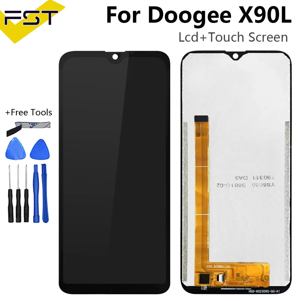 6 1 'Для Doogee X90L ЖК дисплей Дисплей и кодирующий преобразователь сенсорного