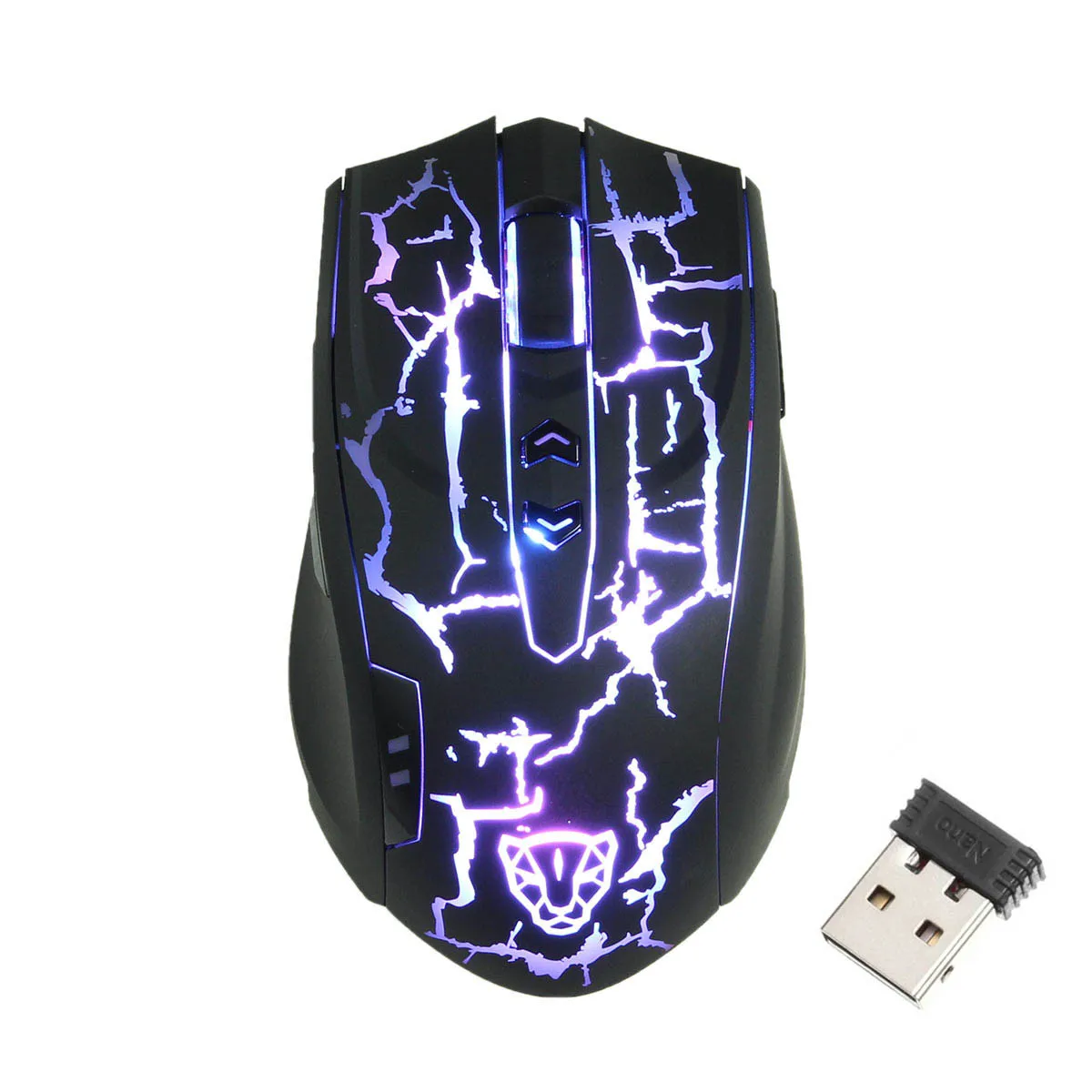 Беспроводная игровая мышь, перезаряжаемая, беспроводная, четвёртая передача, Переключатель dpi, регулируемые оптические мыши V5G светодиодный, 6 кнопок для ПК, ноутбука, рабочего стола