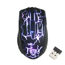 Беспроводная игровая мышь, перезаряжаемая, беспроводная, четвёртая передача, Переключатель dpi, регулируемые оптические мыши V5G светодиодный, 6 кнопок для ПК, ноутбука, рабочего стола
