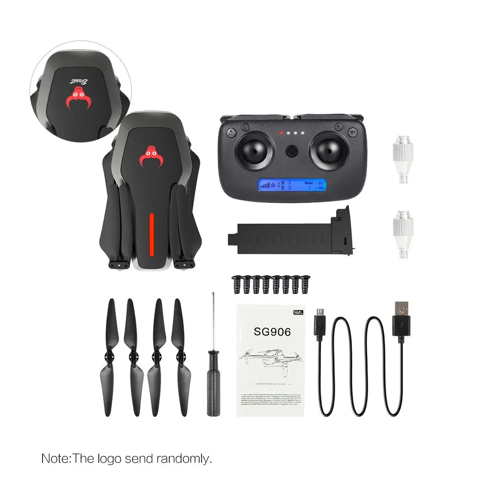 SG906 gps 5G Wi-Fi FPV игрушка-Дрон на дистанционном управлении с селфи складной 1080 P/4 K Ультра HD камера RC Квадрокоптер RTF VS XS809S XS809HW SG106 подарок - Цвет: 1080P General Box B