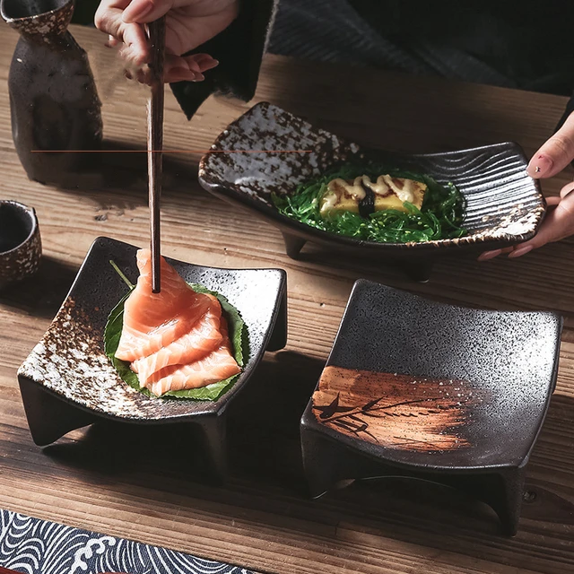 Japanese Sushi Plate Set, Dishes Plates Sets Sushi