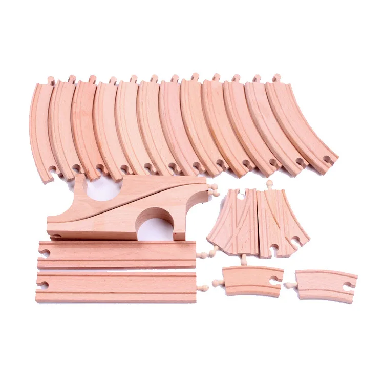 

8-Shaped Wooden Camera Track Toy Train Track Multi-functional Case CHILDREN'S Toy Infants Wooden