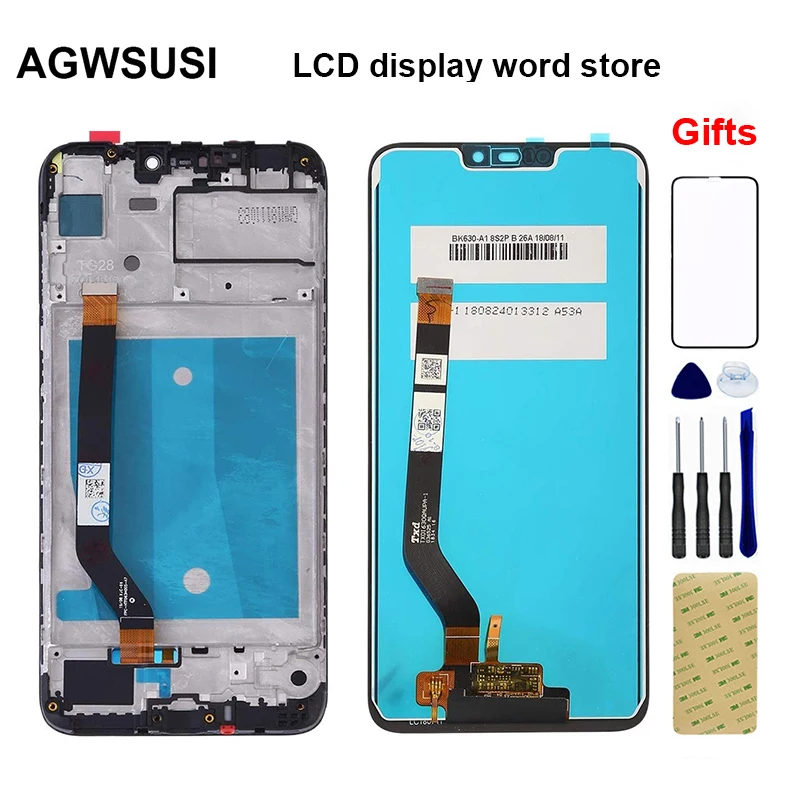 

For Huawei Honor 8C BKK-LX1 LX2 BKK-L21 LCD Display + Touch Screen Sensor Digitizer Assembly For Huawei Honor 8C LCD Replacement