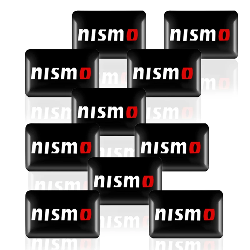 Автомобильный Стайлинг 3D эпоксидная эмблема Nismo рулевое колесо декоративные