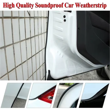 

D-Shape Rubber Strip Door Seal Trunk With double-sided tape Soundproof