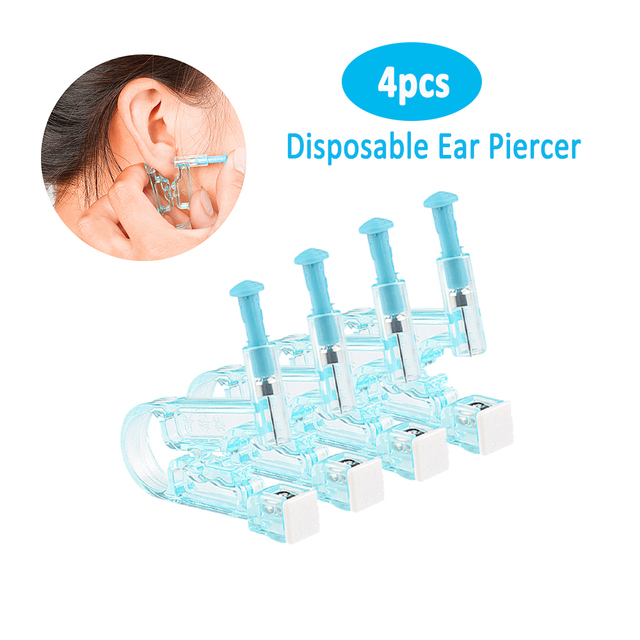Painless Ear Piercing Healthy Sterile Puncture Tool Without Inflammation for Earrings Ear Piercing Gun