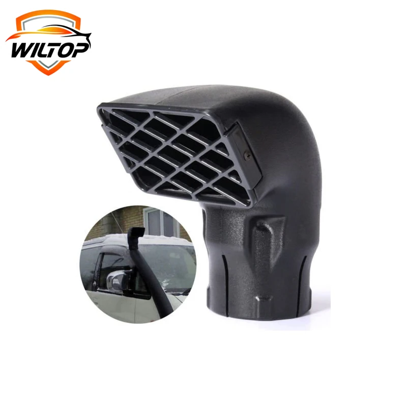 Головка для шноркеля Air Ram Head Airtec Airflow all Фирменная Замена 3,5/3,0 дюймов Универсальный Черный Водонепроницаемый воздухозаборник