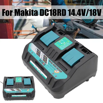 

Rechargeable Charger BL1815-1860 BL1430-1460 Batteries For Makita 14.4V/18V Battery Charger DC18RD Lithium Battery Charger