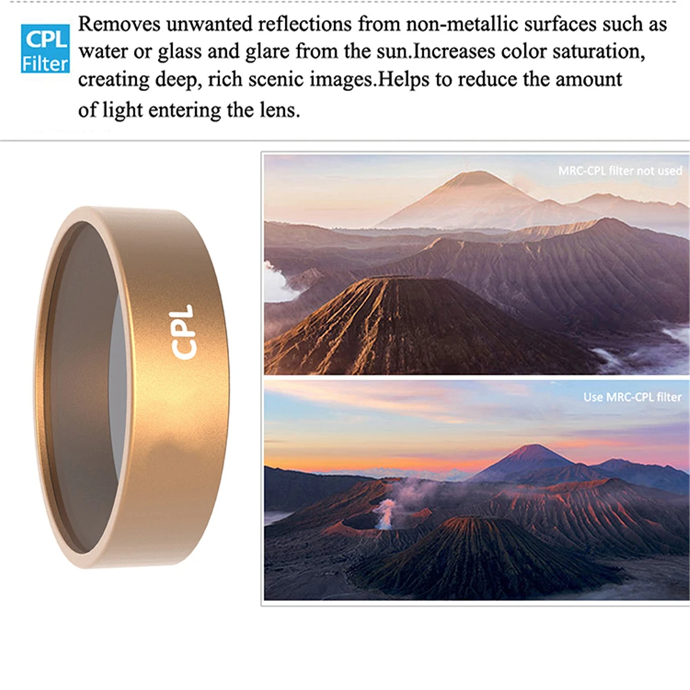 

For Fimi X8 SE 2020 Drone Camera Filter CPL Polar/UV ND4/8/16/32 Neutral Density Filter Accessories For Fimi X8 SE