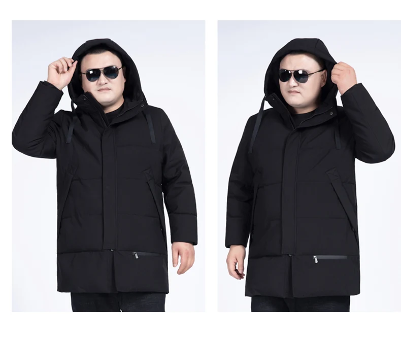 10XL 8XL зимняя мужская Толстая куртка с хлопковой подкладкой, мужские пальто, повседневные куртки с капюшоном, тонкое теплое ветрозащитное пальто для мужчин, новая парка, верхняя одежда