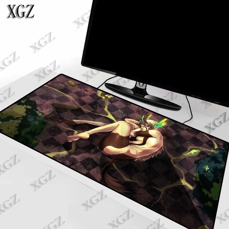 Большой коврик XGZ для игровой клавиатуры и мыши персональный водонепроницаемый