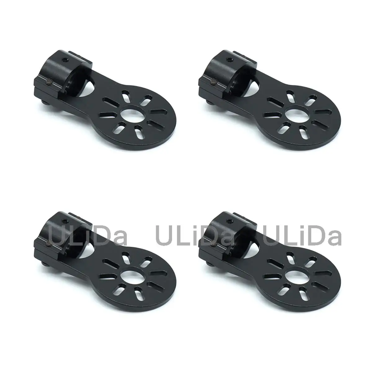 

4 шт. 12 мм 16 мм моторная арматура крепление фиксированное Основание Держатель сиденья кронштейн для углеродистой трубки RC Дрон Квадрокоптер Мультикоптер запасные части