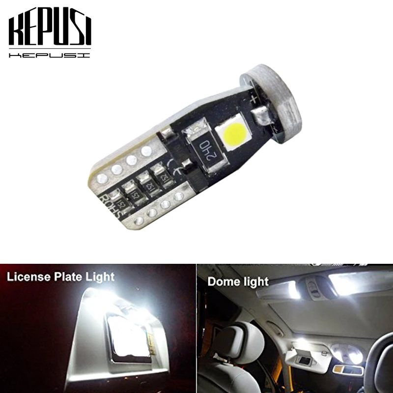 

Car LED Canbus Interior Light 12V 3030 3SMD Turn Signal License Plate Trunk Reading Luggage Lamp No error Super Bright White