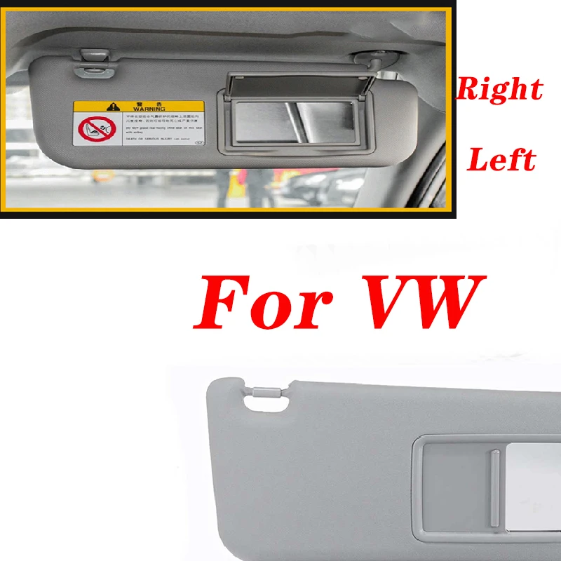 1 шт. для Volkswagen VW Polo Passat B5 B6 Golf 7 4 5 6 Lamando Передняя Солнцезащитная Панель салона