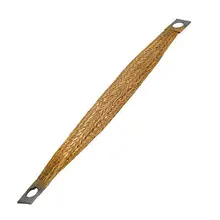 20 см длина 30-40 кВт проводник плоский медный плетеный провод протектор