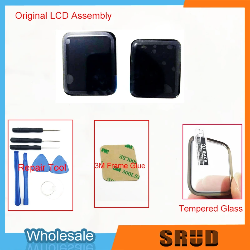 

38mm 40mm 42mm 44mm For Apple Watch Original LCD Display Touch Screen Assembly For Apple Watch Series 1 2 3 4