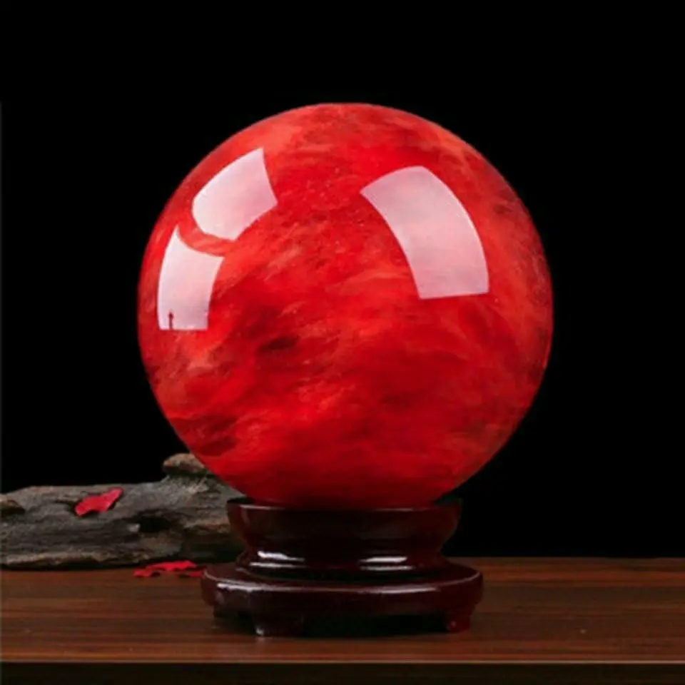Red Crystal Ball To Cure Feng Shui Flying Star 3
