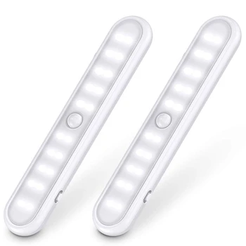 

Smart Closet Light, 20-Led Battery-Operated Under-Cabinet Light, with 3 Modes and Built-In net, Portable Motion Sensor Light