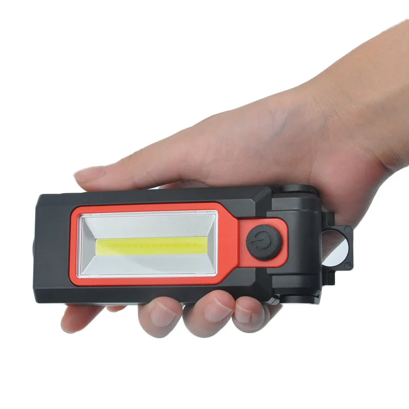 

Star Warrior Multi-functional Portable Maintenance Hand Cob Foldable Maintenance Magnet Work Light Outdoor Emergency Camping Lig