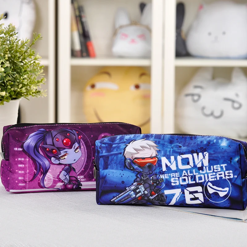 

Daily Pencilcase Make Up Bag Game Overwatch Cosplay Student Pen Bag Pencil Case