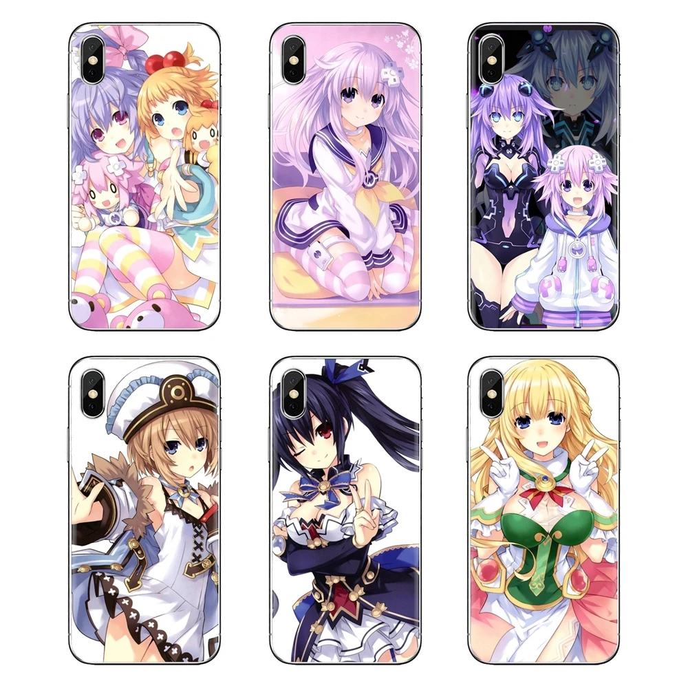 Choujigen игра Neptune The Animation TPU чехол для Huawei G7 G8 P7 P8 P9 Lite Honor 4C 5X 5C 6X Коврики 7 8 9 Y3 Y5 Y6 II 2 Pro