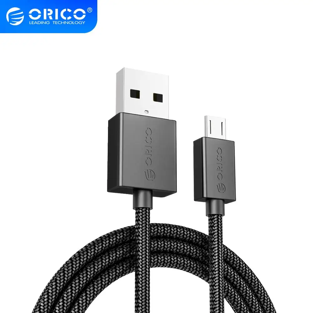 Micro USB кабель ORico нейлоновый для быстрой зарядки и синхронизации данных макс. 2 А