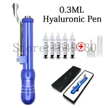 Hyaluron Pen Gun Non Invasive Wrinkle Removal Water Syringe Injection Atomizer Skincare Non-Needle Hyaluronic Anti-aging Syringe