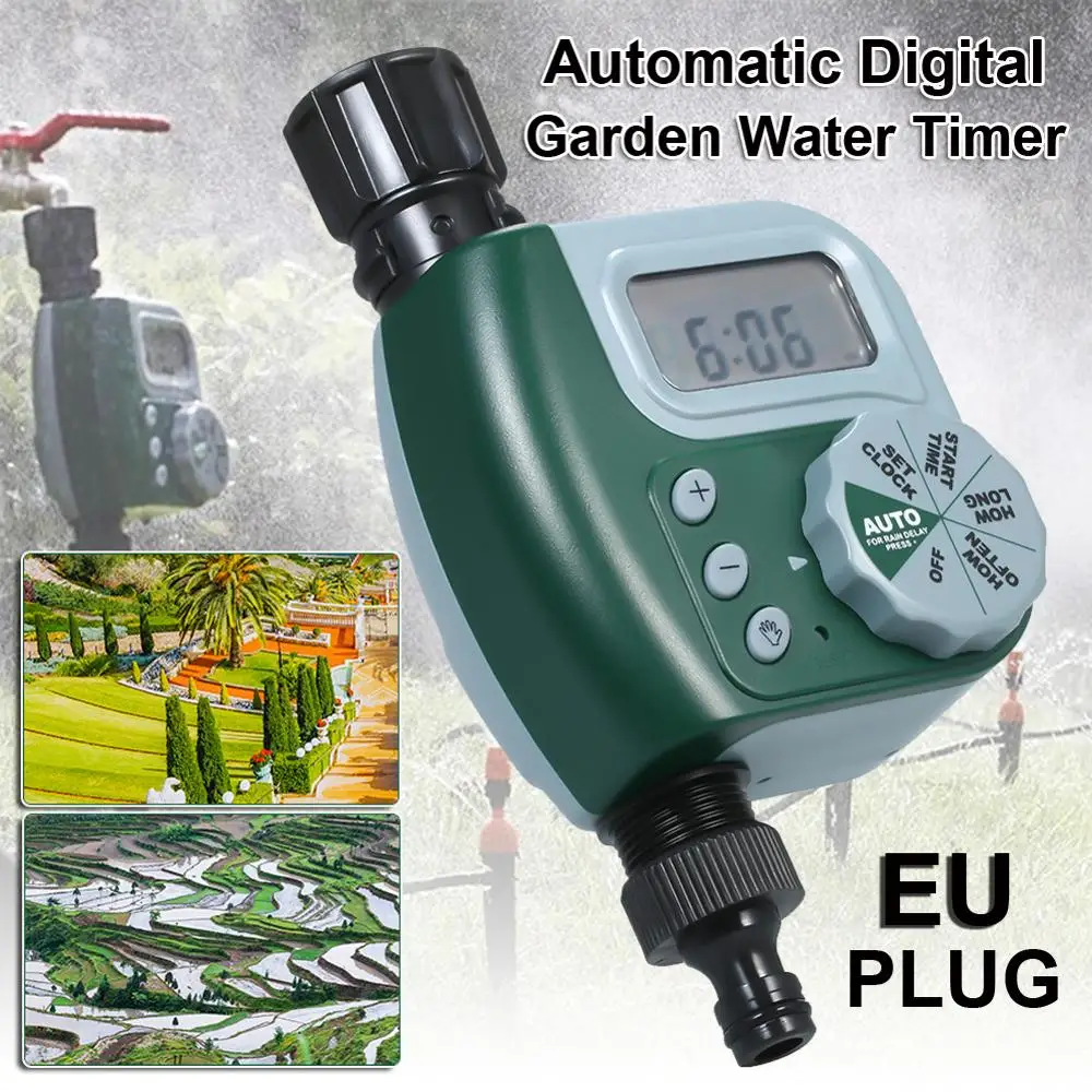 

Garden Watering Timer Automatic Electronic Water Timer Home Garden Irrigation Timer Controller System autoplay irrigator