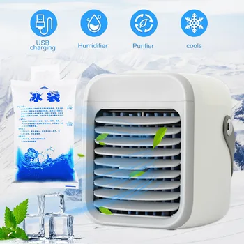 

Air Conditioner Mini Usb Air Cooler Portable Arctic Air Conditioners Room Cooling Fans Cooler Small Table Fans#gb40