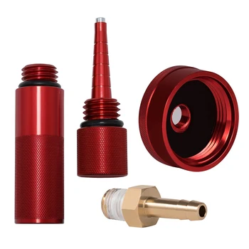 

4Pcs/set DIPSTICK Oil Filler Gas Cap Adapter Kit for Honda EU1000i/1000 EU2000i/2000 EU3000i/3000 EB2200i Generator FAST SHIP