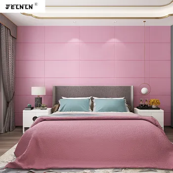 

3D three-dimensional wallpaper stickers bedroom wainscots thick foam soft pack wallpaper anti-collision waterproof wall stickers