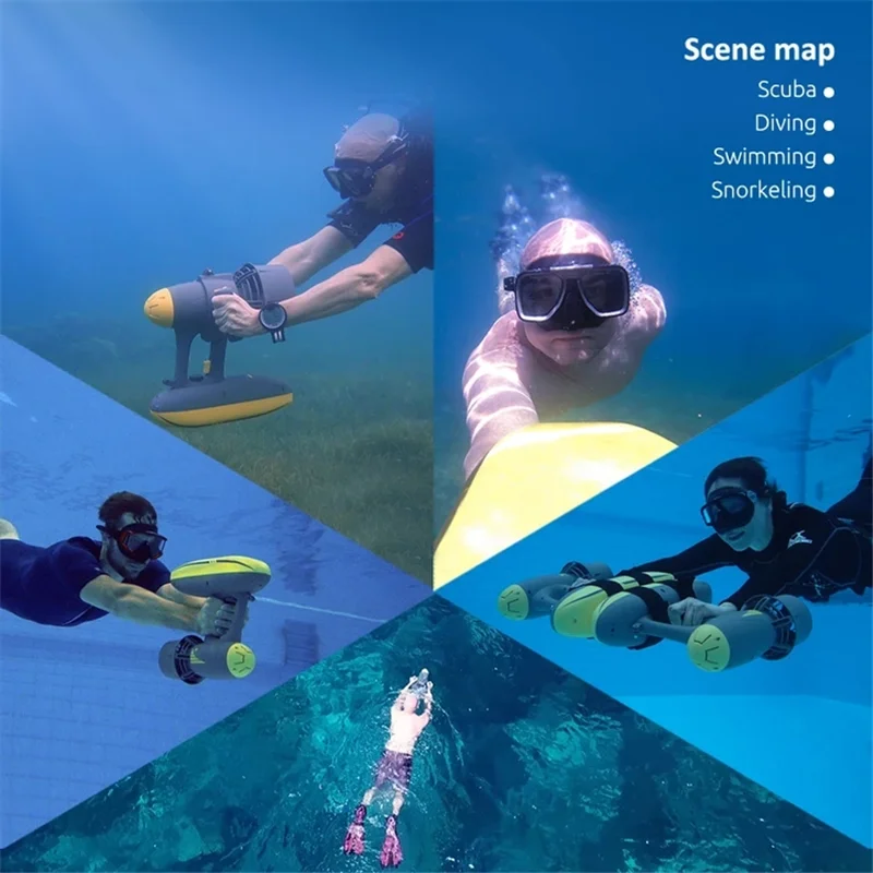 Underwater Scooter Electric Swimming Surfboard Sea Scooter Jet Surfboard  Underwater Equipment - Camera Robot - AliExpress