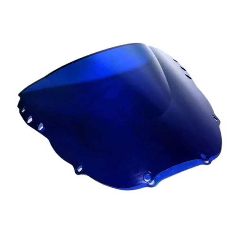 Мотоцикл двойной пузырь лобовое стекло для Honda CBR 900 RR CBR919 1998-1999 черный/синий/прозрачный/хром