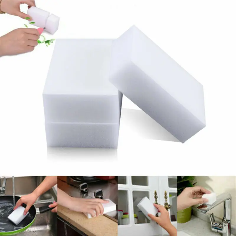 

Melanin Sponges Magic Kitchen Dish Cleaning Compressed Nano Sponge Eraser Melam