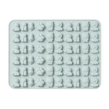 

Sugar drop glue mold high temperature resistant Lucky cute animal chocolate soft candy mold jelly silicone mold