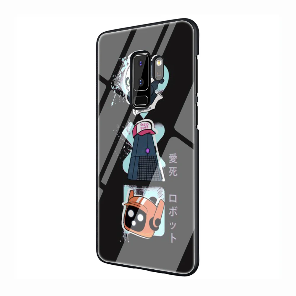 G8 Чехол из закаленного стекла с надписью Love, Death& Robots для samsung Galaxy S7 edge S8 Note 8 9 10 Plus A10 20 30 40 50 60 70 - Цвет: G8