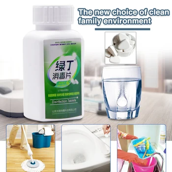 

84 Effervescent Tablets Hotel Cleaning Tool Spa Household Multifunctional Mini For Laundry Floor Eliminate Bacteria