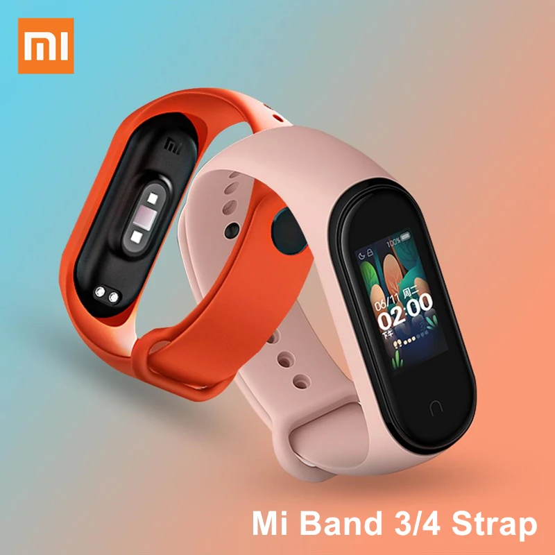 Оригинальный ремешок Xiaomi Mi Band 4 для умного браслета Miband NFC|Смарт-аксессуары| |