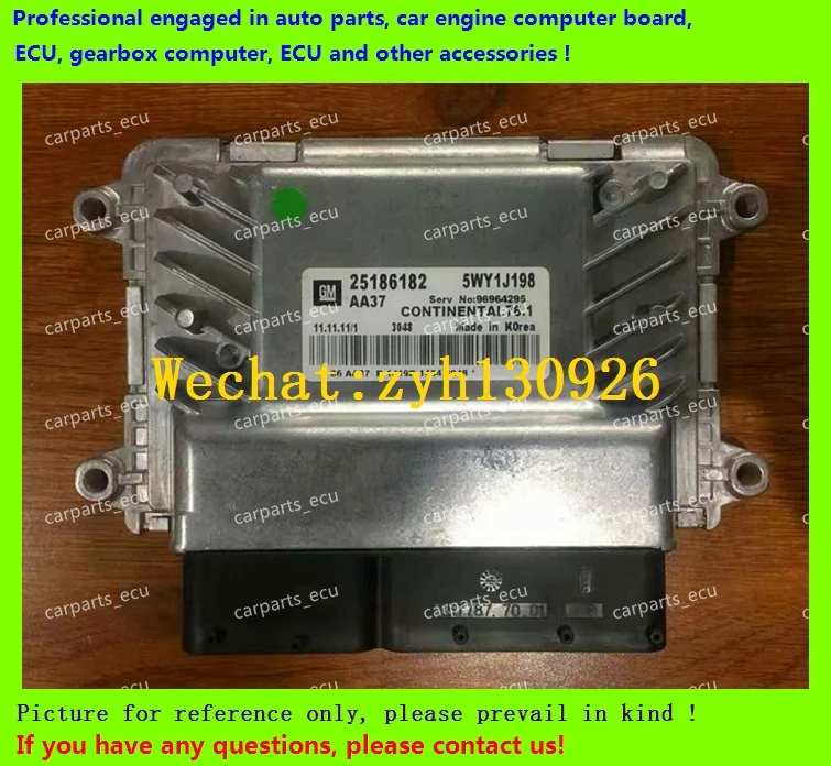 

For car engine computer board/For Chevrolet Cruze Epica ECU/25186182/Electronic Control Unit/Car PC/25186182