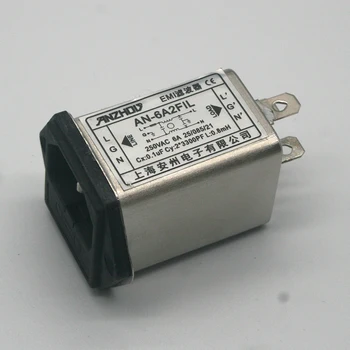 

IEC320 AN-3/6/10A2FIL EMI Power Filter Single Phase Socket Line-Conditioner AC 115/250V MAR18 Dropship