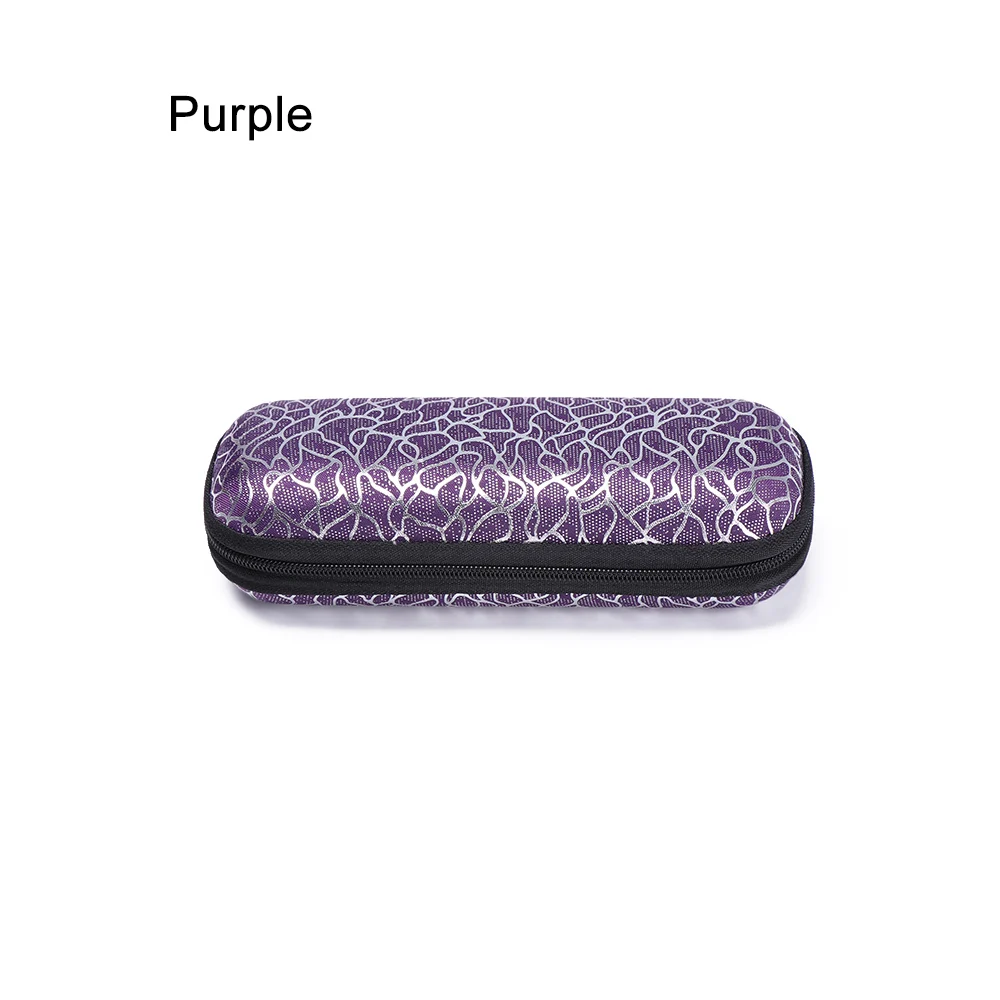 purple Горячая Новинка 1 шт унисекс портативная коробка для очков Модные прямоугольные очки для чтения солнцезащитные очки защитный чехол Защита для очков - Цвет: purple