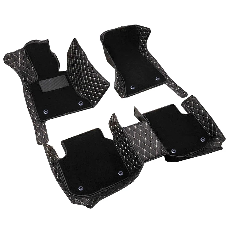 

High quality double car floor mat, Tesla X. Tesla 3 Tesla S using 2014-2020.6 seat, 7 seats