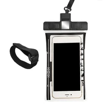 Полезный водонепроницаемый чехол для телефона герметичный подводный сотовый телефон сухой Чехол с сенсорным экраном герметичный пакет с повязкой и шнурком