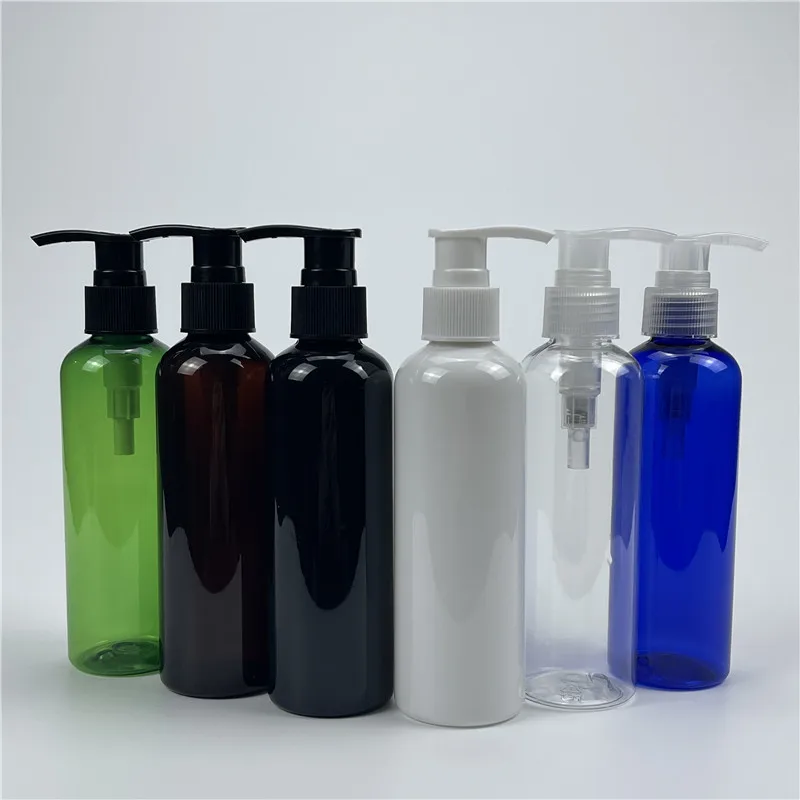 

200ml x 30 Plastic Lotion Pump Refillable Bottles Shower Gel Cleanser Shampoo Packaging Bottles Empty Cosmetic Lotion Container