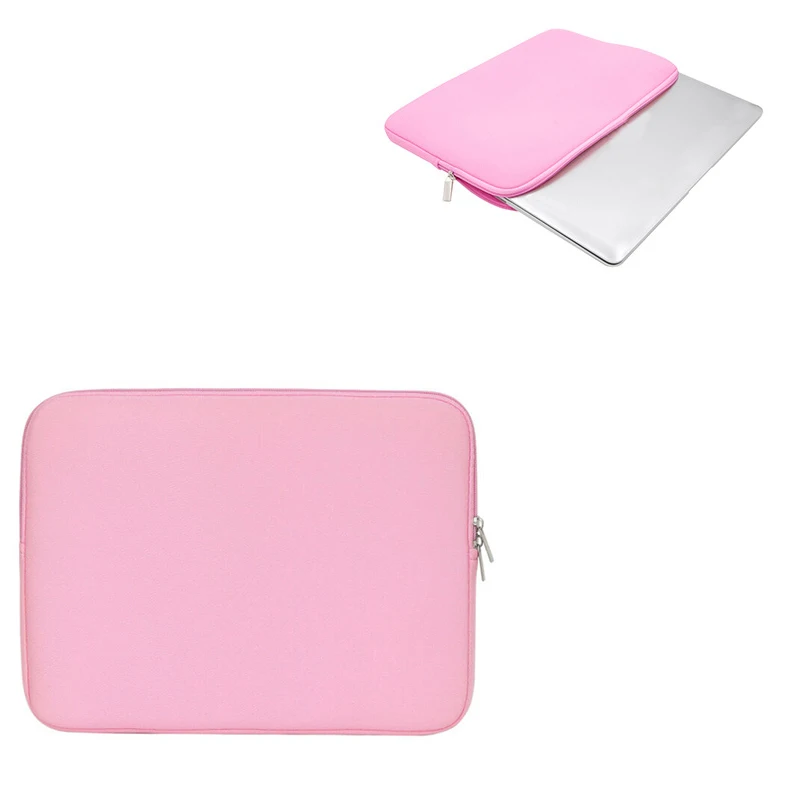 

2019 New Laptop Bag Computer Dust For 11" 14" 15" Travel Package Notebook Tablet Portable Soft Zipper Bags Casual Sleeves Bags