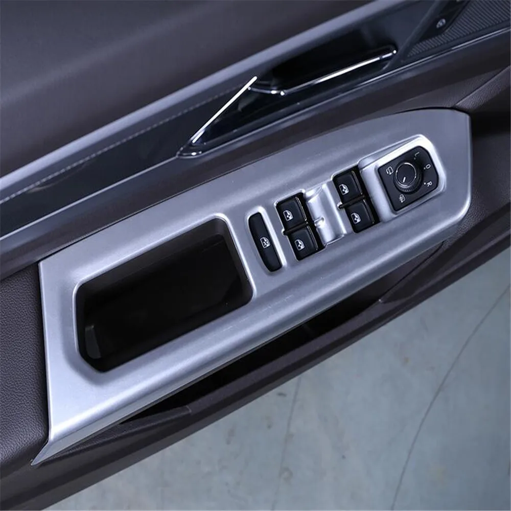 For Volkswagen VW Atlas Teramont 2017 2018 2019 ABS Matte Car Window Switch Button Frame Trims Interior Accessories | Автомобили и